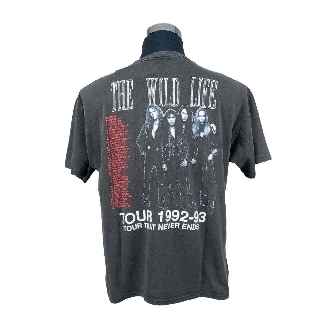 .1992 Slaughter The Wild Life Tour That Never Ends Tee