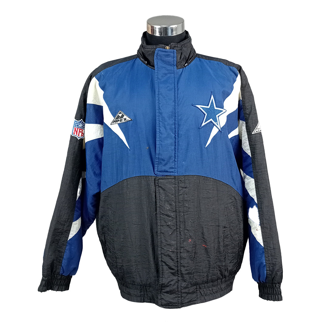 NFL Apex One Pro Line Dallas Cowboys Jacket Retro,Vintage UAE Flashabckfashion