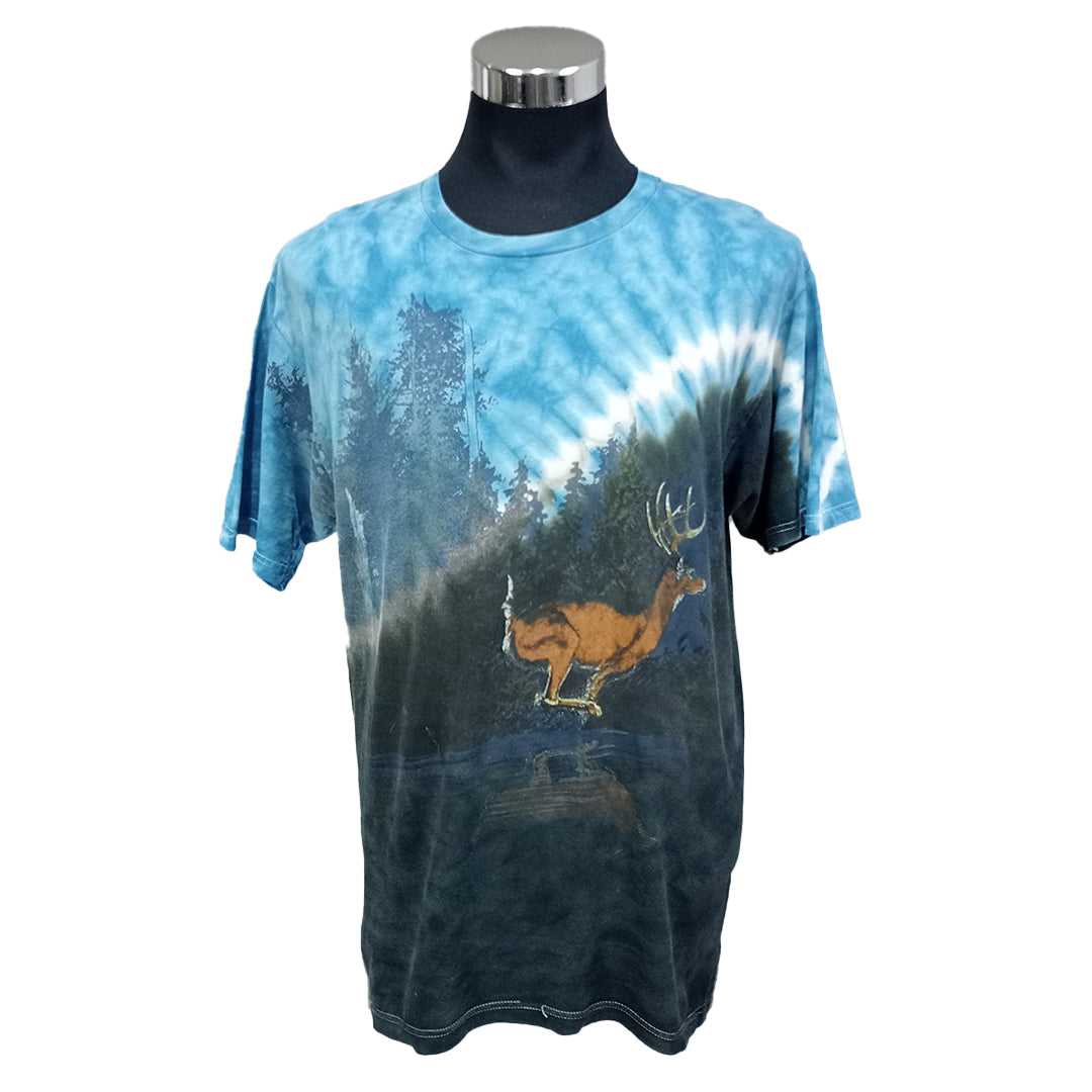 Legendary Whitetails Tie Dye Bow Deer Hunting Outdoors Tee