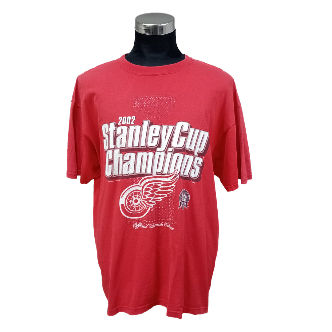 2002 Detroit Red Wings - Stanley Cup Champions Tee