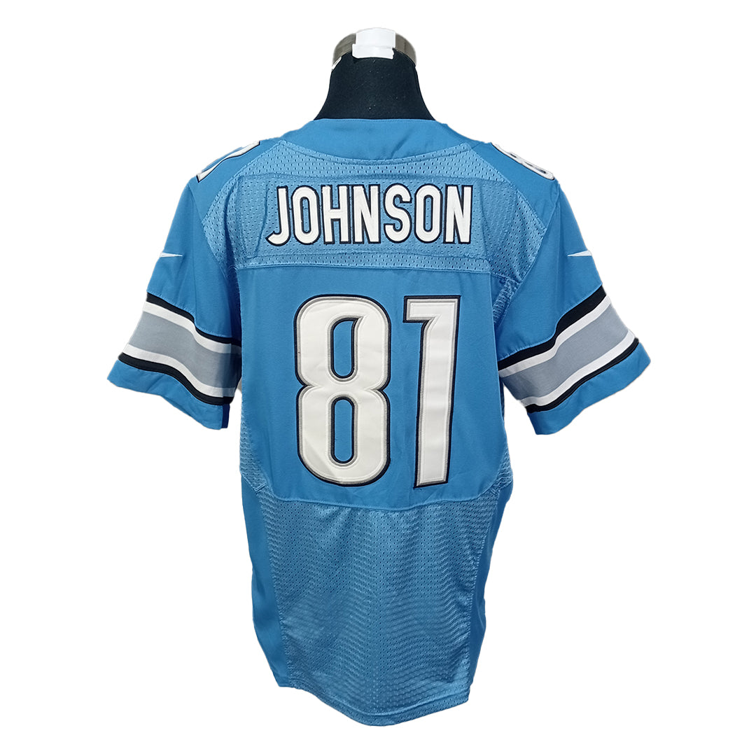 NFL Lions Johnson #81 Jersey