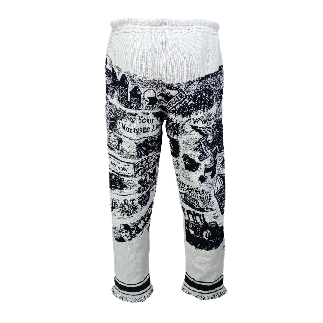 Sow your seed in the morning Fringe Pant (ReVent)(W26-30)
