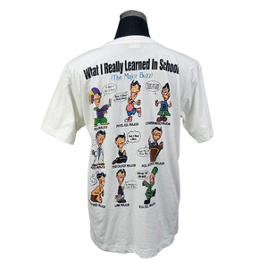 What I Really Learned In School The Major Buzz Bermuda Tee