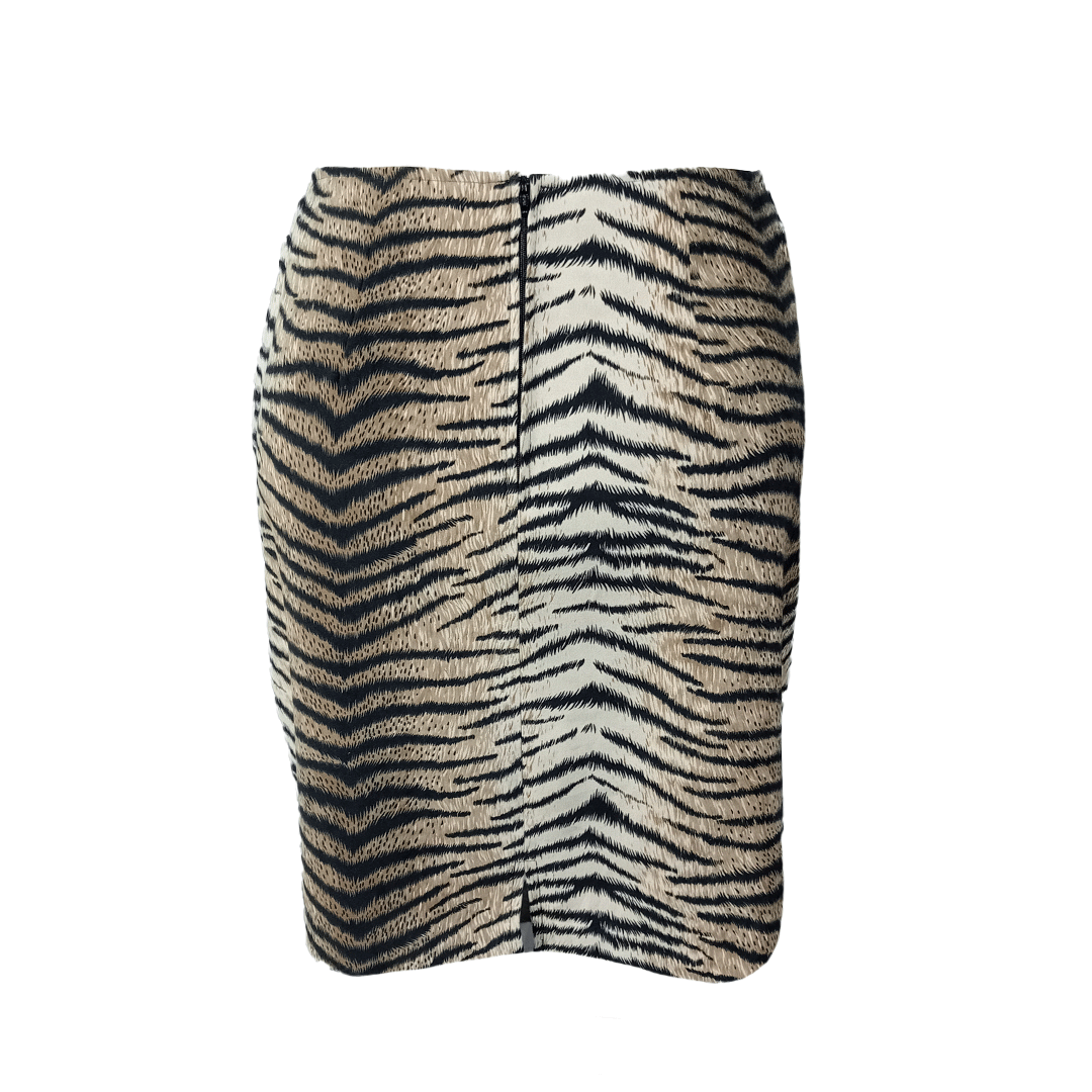 Women Tiger Print Skirt