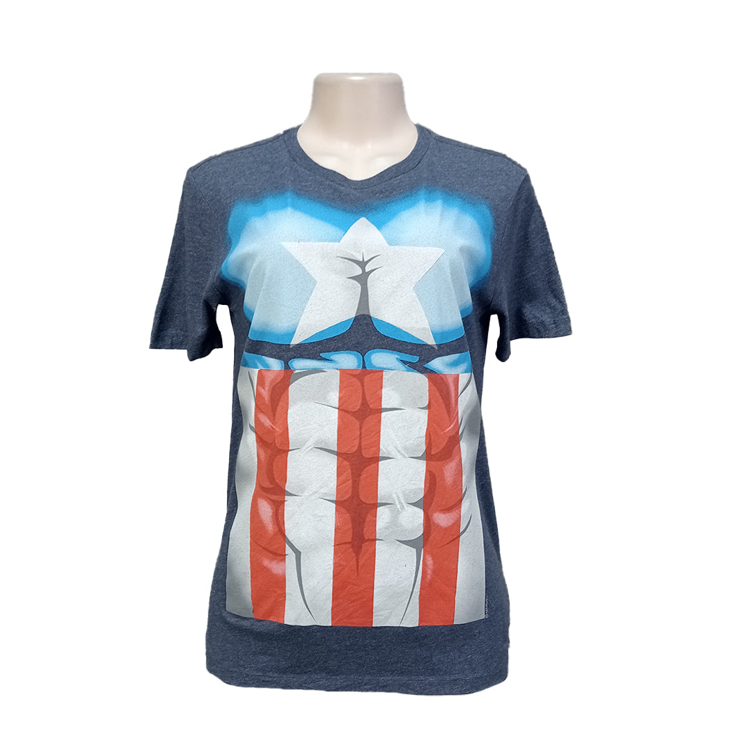 Women Captain America Tee (14-16Years)