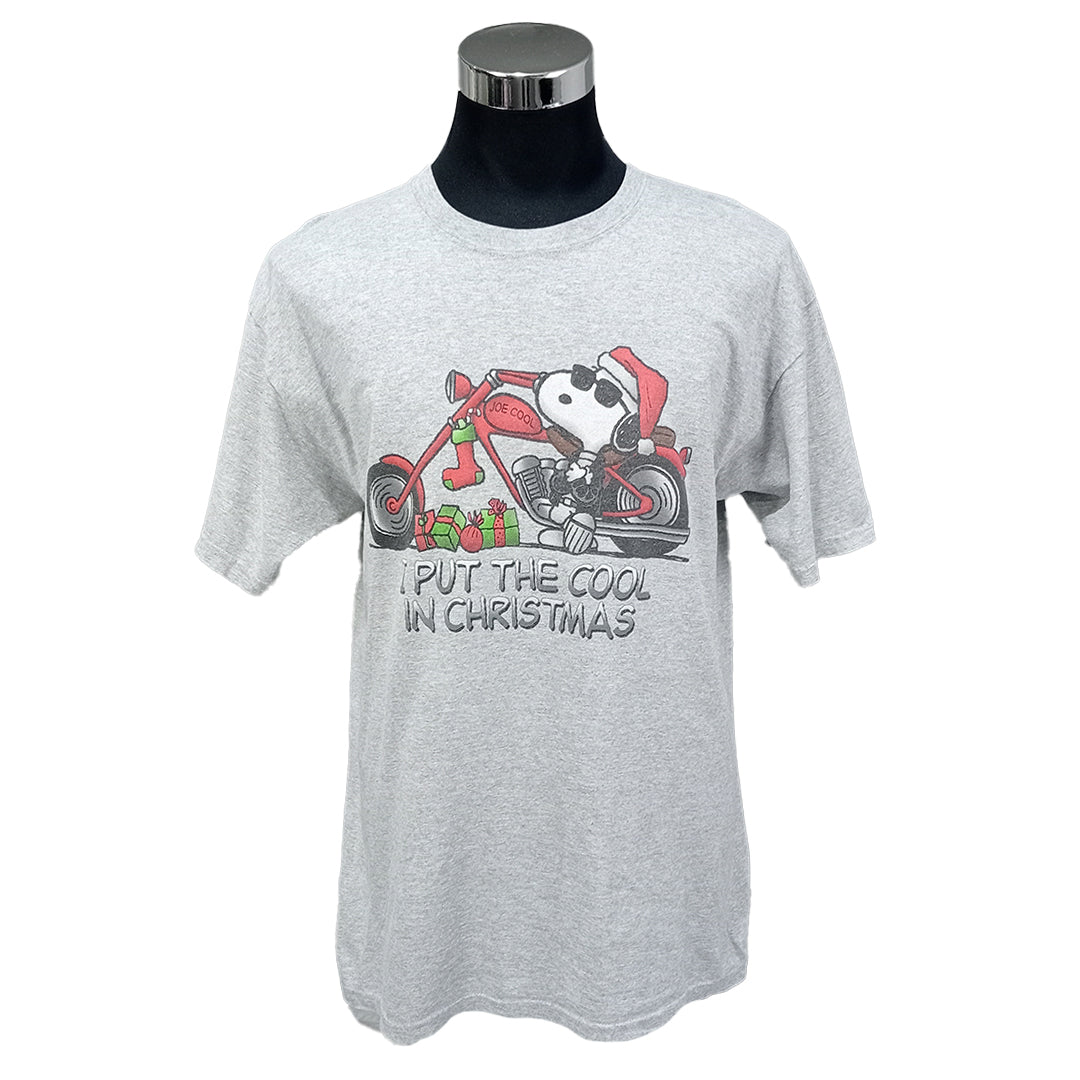 Snoopy I Put The Cool In Christmas Tee
