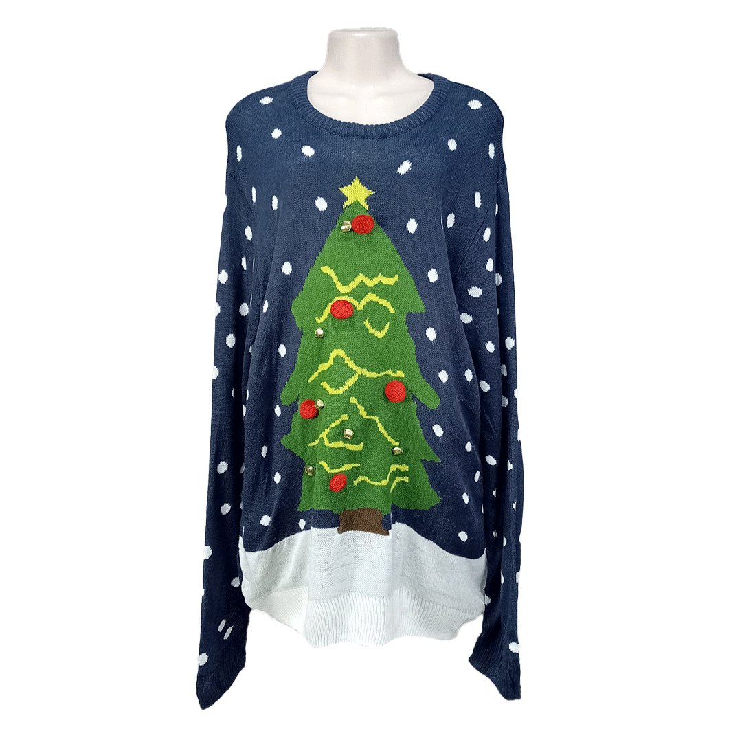 Women Divided H&M Christmas Sweater