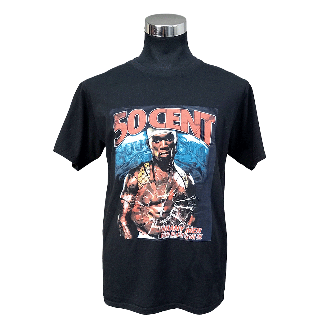 50Cent Many Men Wish Death Upon Me Tee
