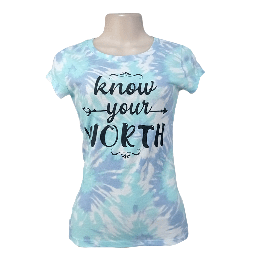 Women Know Your Worth Tee