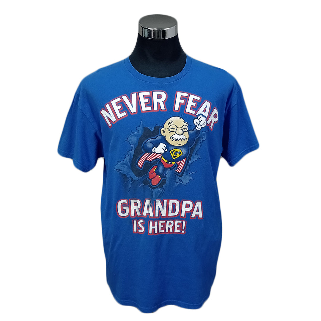 Never Fear Grandpa Is Here Tee