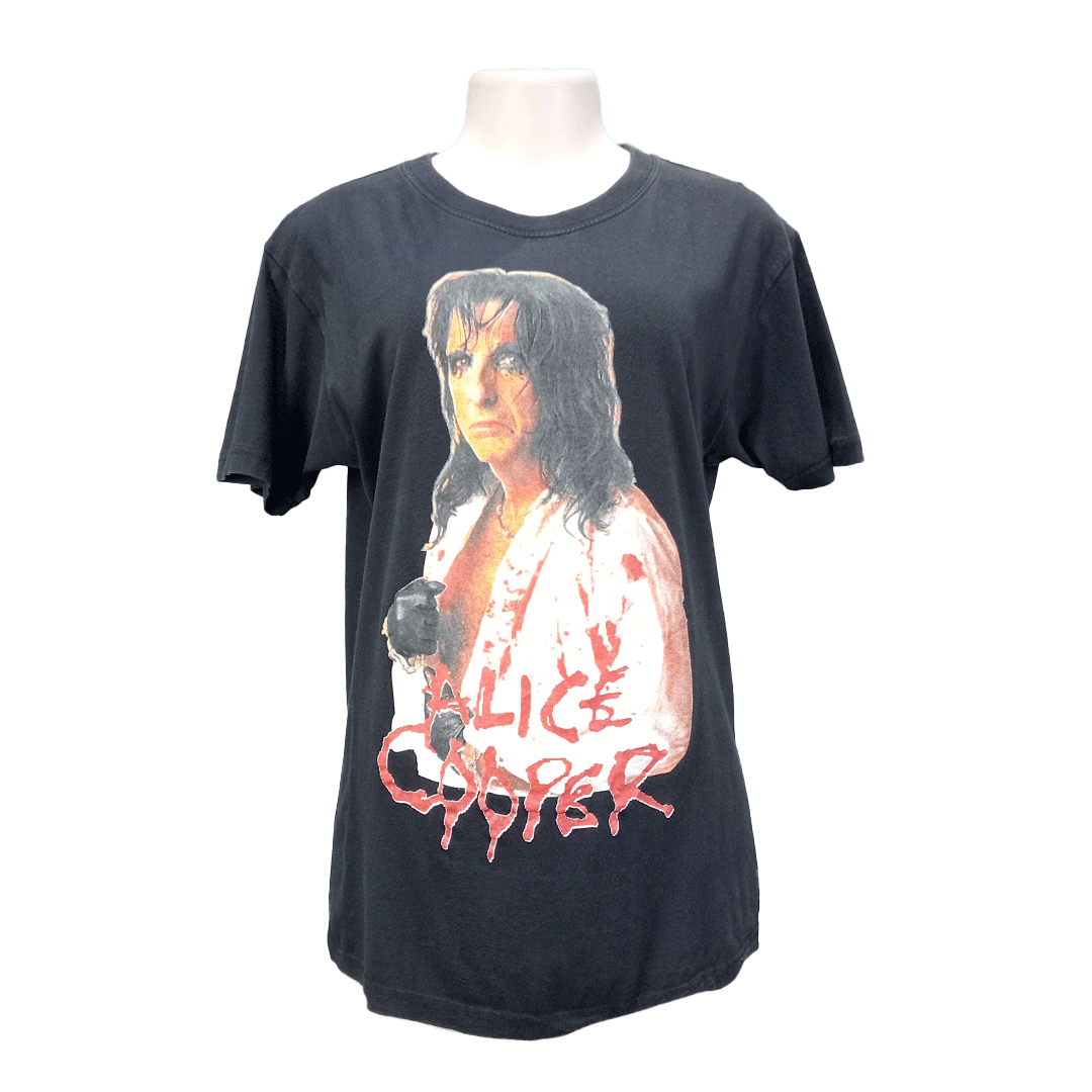 Women 2010 Alice Cooper Rock The Park Tee Retro,Vintage Used & Sustainable Clothing UAE