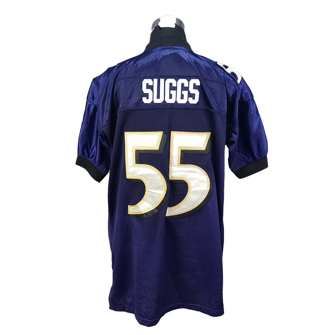 NFL Ravens Suggs #55 Jersey