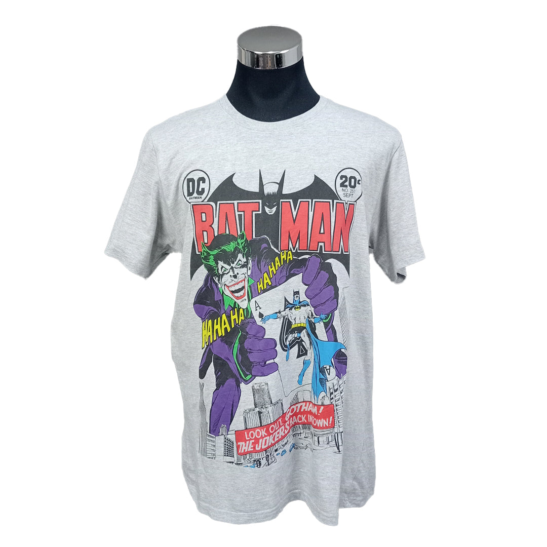 DC Comic Look Out Gotham The Joker Back In Town Tee