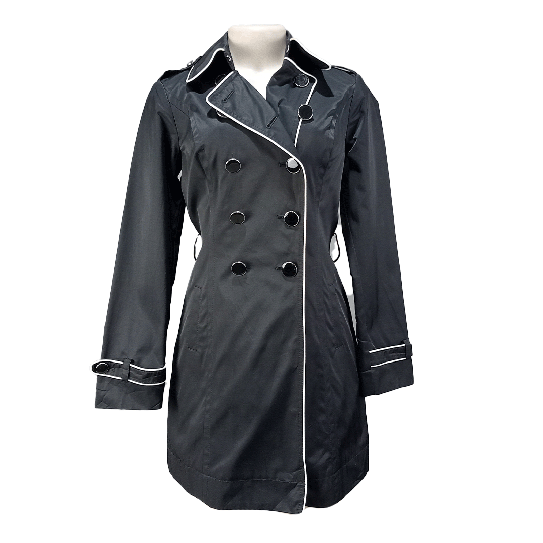 Women White /Black Coat Jacket Retro,Vintage,UAE Flashbackfashion