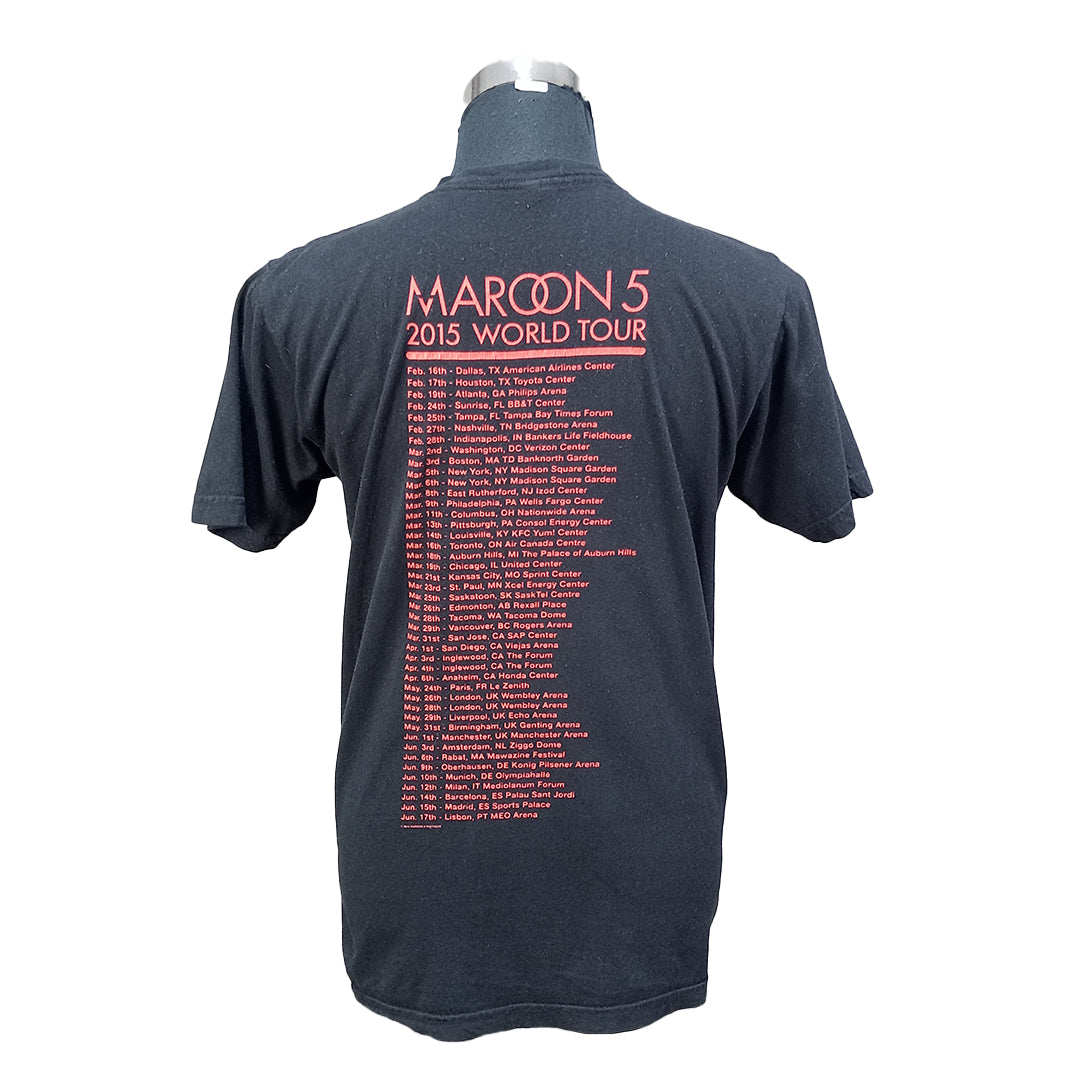 .Maroon 5 World Tour 2015 Tee