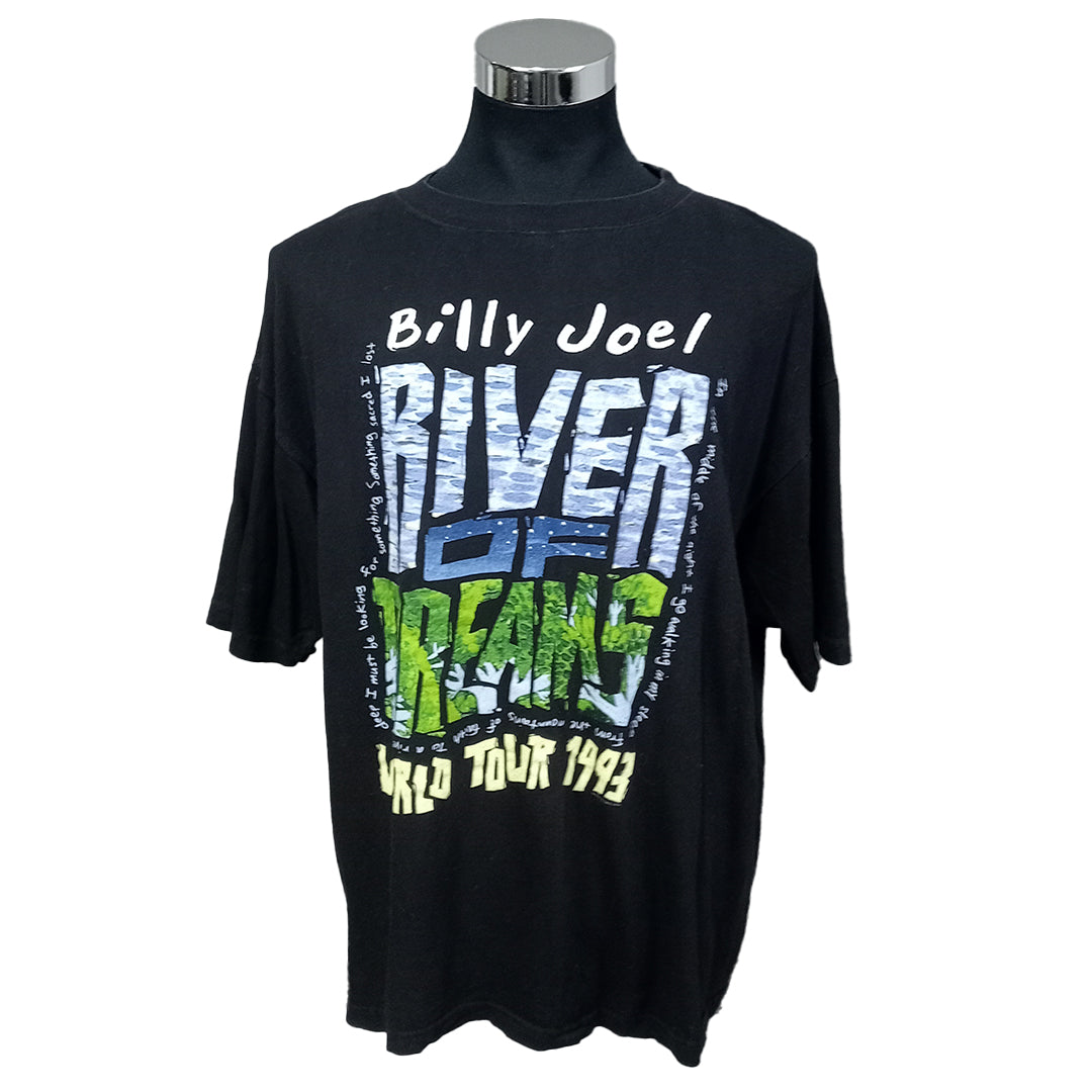 1993 Vintage Billy Joel River Of Dreams World Tour Tee