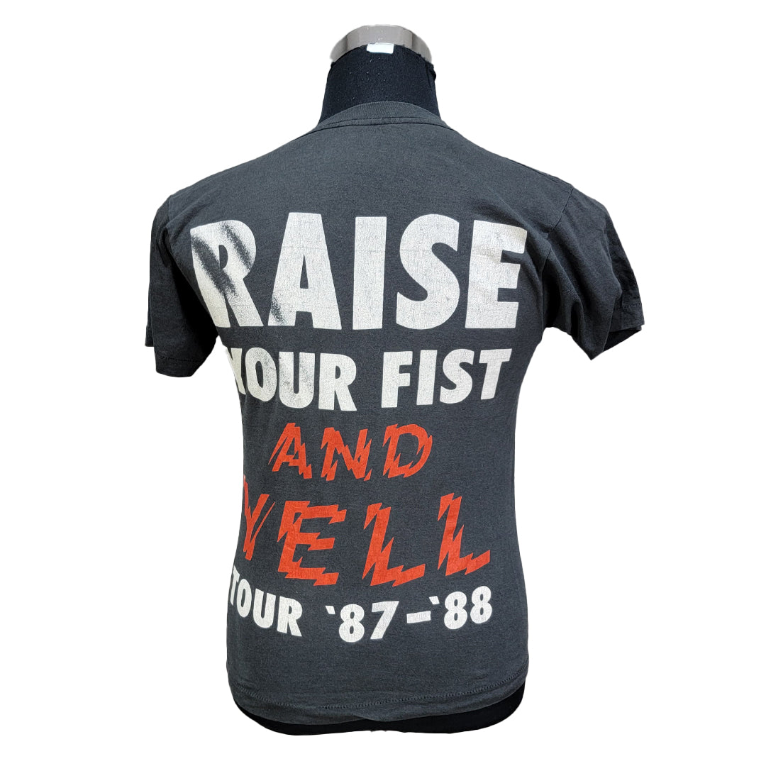 1987 Alice Cooper Raise Your Fist And Yell Tour Tee