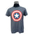 Free Style Captain America Shield Tee
