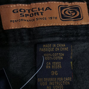 .Gotcha Sport corduroy Pants (W36)