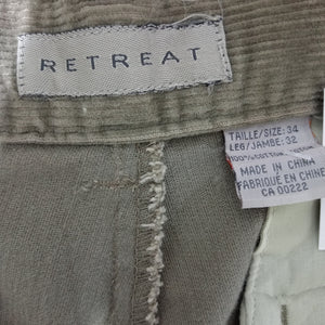 .Retreat corduroy Pants (W34)
