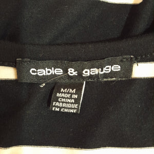 Women Cable & Gauge Top