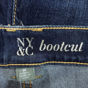 Women New York City BootCut Jeans