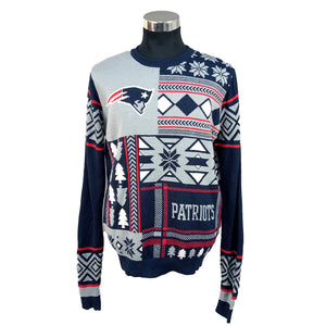 New England Patriot Sweater Retro,Vintage UAE Flashbackfashion