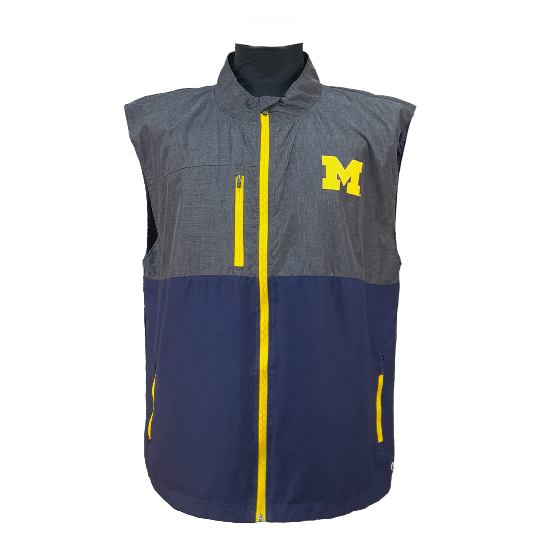 Michigan Wolverines Sleeveless Jacket