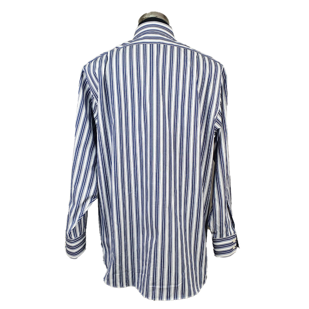 Men Van Heusen Stripe Shirt - Flashback Fashion